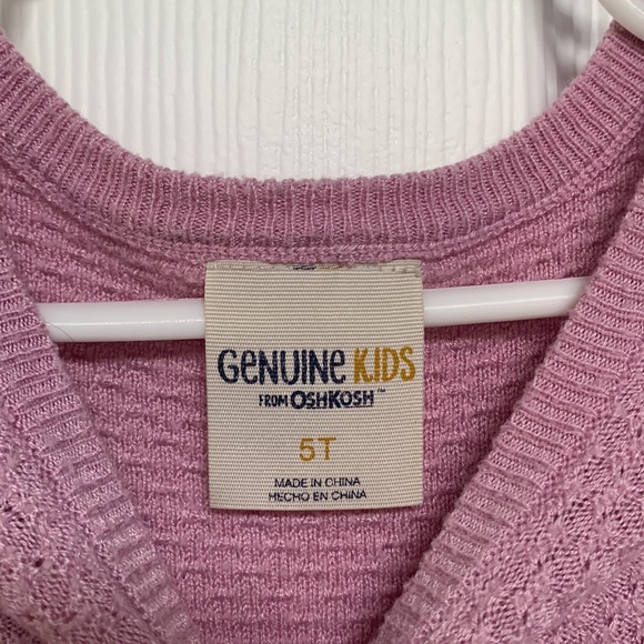 Genuine Kids from OshKosh Toddler Girls' Sweater Dress + bonus second sweater - Picture 7 of 13
